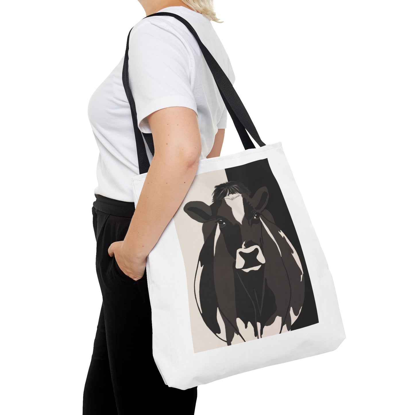 Look Deep Into My Cow - Tote Bag