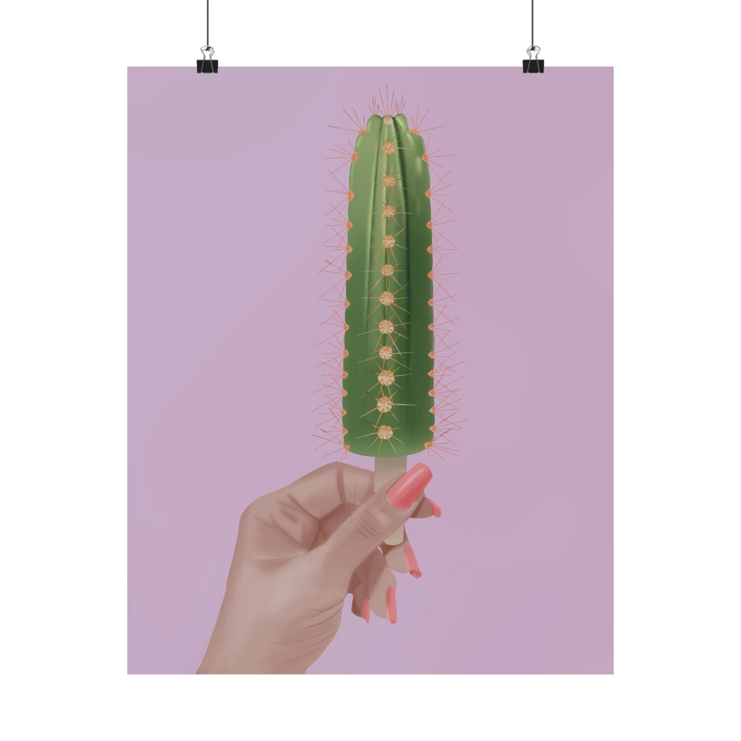 Cactus Popsicle