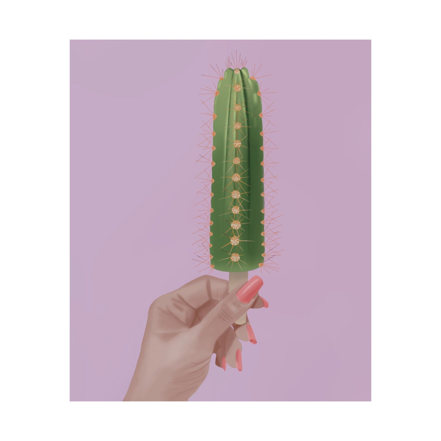 Cactus Popsicle